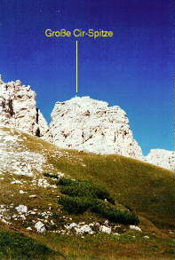 Große Cir-Spitze Klettersteig Bild 01