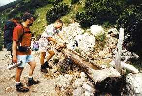 Hohe Gänge Klettersteig Bild 09