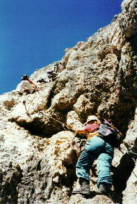 Pisciadu Klettersteig Bild 11