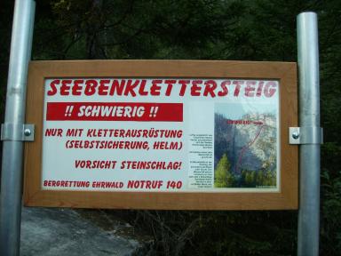 Seebener Klettersteig Bild 02