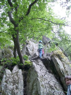 Mittelrhein Klettersteig Bild 22