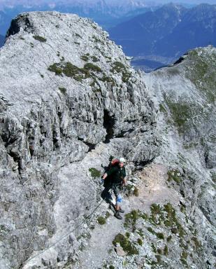 Schlicker Klettersteig Bild 40
